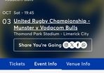 Munster ticket