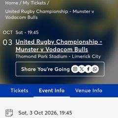 Munster ticket