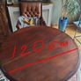 antique mahogany table Image 4