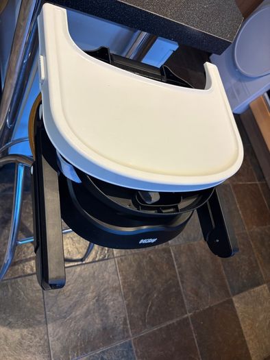 Nuby table booster seat with removable tray
