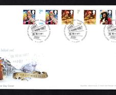 2008 Great Britain Christmas Panto Commemorative Stamps First Day Cover (FDC)
