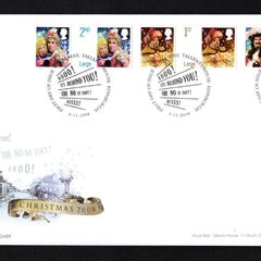 2008 Great Britain Christmas Panto Commemorative Stamps First Day Cover (FDC)