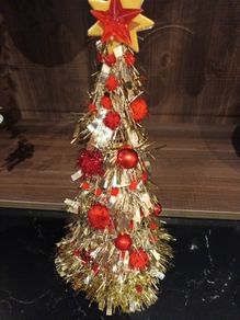 Mini christmas sparkle tree