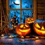 Halloween Window Clings Stickers, 7Sheet Halloween Bats Spiders Window Cling Sticker Decal for Halloween Window Decoration Image 6