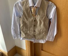 Smart Shirt waistcoat and tie set ,from Next  size age 8