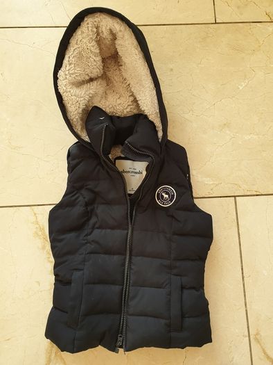 Abercrombie And Fitch Womens Down Gilet Navy Medium