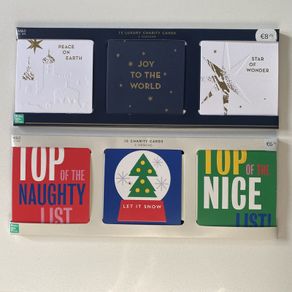 15 x Christmas Greeting Cards | 2 types