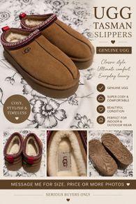 Genuine UGG Tasmin slippers