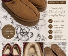 Genuine UGG Tasmin slippers