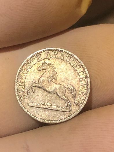 1/2 Groschen 1858 Silver 0.22