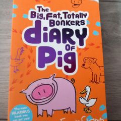 The big fat bonkers diary of pig. Emer Stamp. Children kid's book's