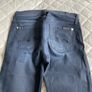 7 for all mankind leather look jeans  with zips Image 3