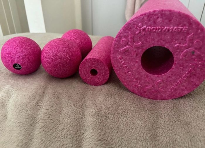 Bodymate Foam Roller Set Pink