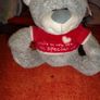 "Cuddle Time" Bear with Red Jumper for Sale Image 6
