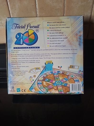 Trivial pursuit 20th anniversary edition