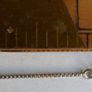 Vintage Black Onyx Sterling Silver 925 Pendant and Necklace length 19,5" - 9g Image 9