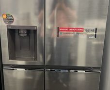 LG American Style Smart Fridge Freezer (Shiny Steel) - Excellent Condition