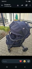 joie Signature Estrella Double Buggy Eclipse