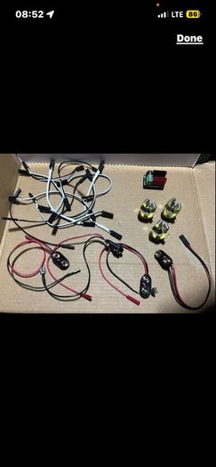 Electric Guitar acoustic various parts fender Stratocaster telecaster squier Ibanez esp Gibson  Jackson emg active cable Potentiometer A 500 K B 500 K volume tone switch socket 2 way mini toggle switch craft input jack neck plate nut saddle tuners machine