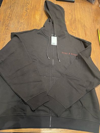 Black Zip Hoodie Guns N' Roses (size XXL)