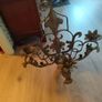 Amazing Wrought Iron Vintage Antique Candleabra Image 5
