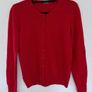 United Colours of Benetton red cardigan Image 2