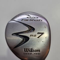 Wilson Deep Red 7 Wood , Graphite Fat Shaft , Very Good Condition