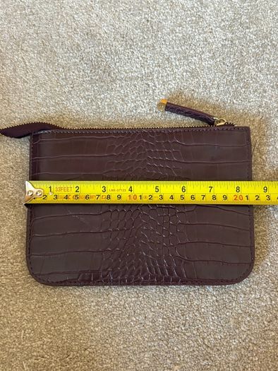 Brand New Carvela Burgundy Pouch / Clutch Bag