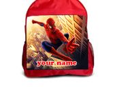 Spiderman Childrens Backpack/School/Rucksack - Can be personalised