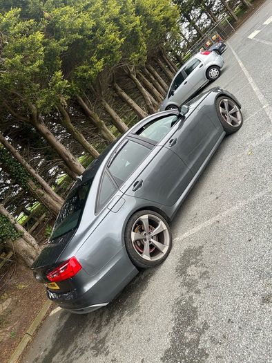 audi a6 c7 sline breaking