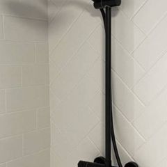 Matt Black shower