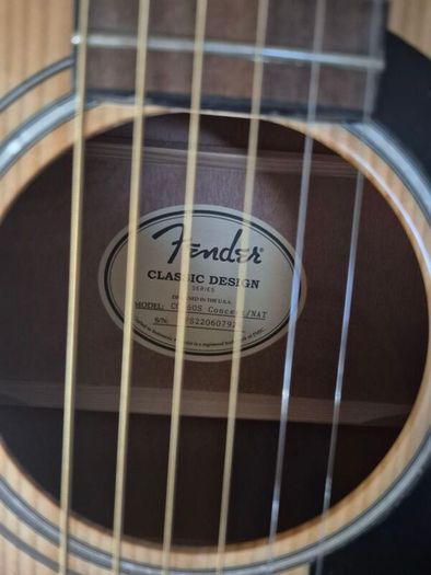 Fender Acoustic Guitar - Complete set