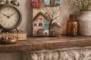 handcrafted wooden houses!