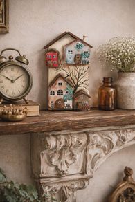 handcrafted wooden houses!