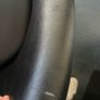 IKEA SKRUVSTA Swivel Chair in Black Faux Leather Image 7