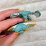 Gormiti Air Tribe Lord Noctis and Steel Beak Mini Figure Giochi Preziosi approx. 5.5 and 4 cm. Used Please see photos Image 6