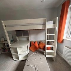 mid sleeper with additional sofa bed as shown in pics