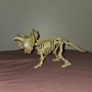 Zuru Smashers Epic Dino Egg Collectibles Series 3 Skeleton Triceratops Figure Image 3