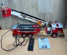 New Bright Fire Engine Truck No 230 Wired Remote - Rare - Vintage - Boxed