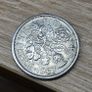 Bank bag of 6d coins Image 4