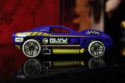 Hollowback ! TREASURE HUNT ! from HW Glow Wheels Series ! 2004 ! Mattel ! Hot Wheels !