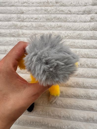 Nature Planet Re-pets Plush Monkey Hanging Yellow approx. 25 cm. Used Please see photos