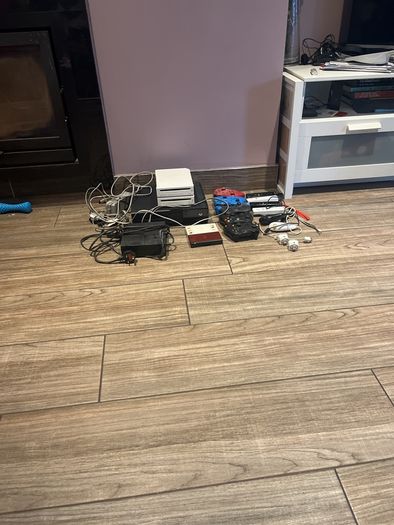 Game consoles for parts joblot