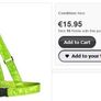 Sam Browne High Visibility Hi Vis Viz Belt Cycling Motorcycle Image 5