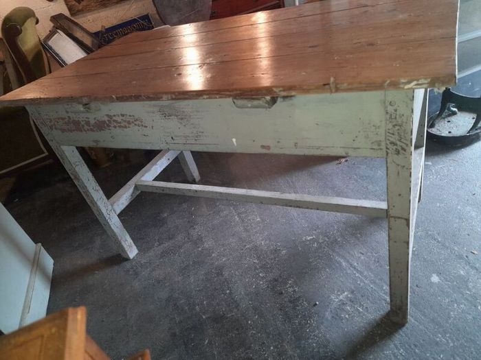 Antique Irish Pin Table 48&3/4" long
