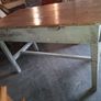 Antique Irish Pin Table 48&3/4" long Image 5