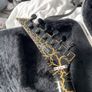 Jackson soloist     SL3X DX Gold Crackle Image 3