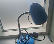 Manchester City FC Kids Desk Lamp - Blue Flexible Gooseneck Light