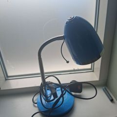 Manchester City FC Kids Desk Lamp - Blue Flexible Gooseneck Light