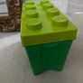 larger Lego storage box / green Image 5